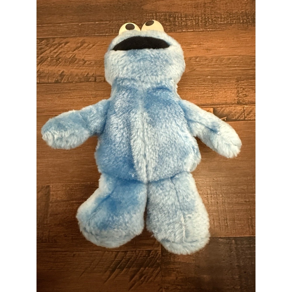 Vintage Cookie Monster Rattle Plush 1992 Jim Henson Child Kid Dimension